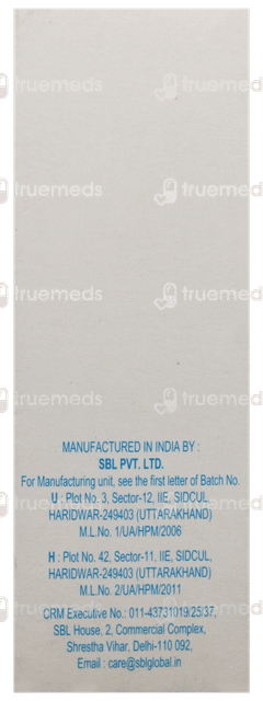 Sbl Cineraria Maritima Mother Tincture 30 Ml